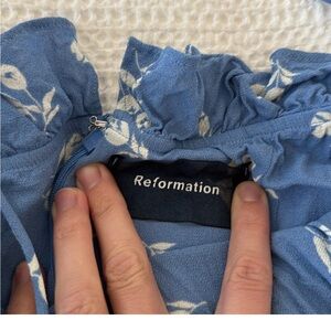 Reformation Veranda Mini Dress - Size 6